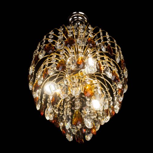 Люстра Хрустальные брызги с подвесом журавлик чайная в Симферополе Гусь Хрустальный