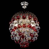 Люстра Хрустальные брызги шар 40 мм красная в Симферополе