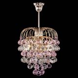 Люстра Хрустальные брызги шар 40 мм розовая в Симферополе