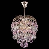 Люстра Хрустальные брызги шар 40 мм розовая в Симферополе