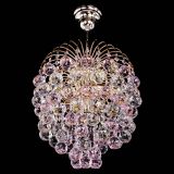 Люстра Хрустальные брызги шар 40 мм розовая в Симферополе