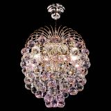 Люстра Хрустальные брызги шар 40 мм розовая в Симферополе