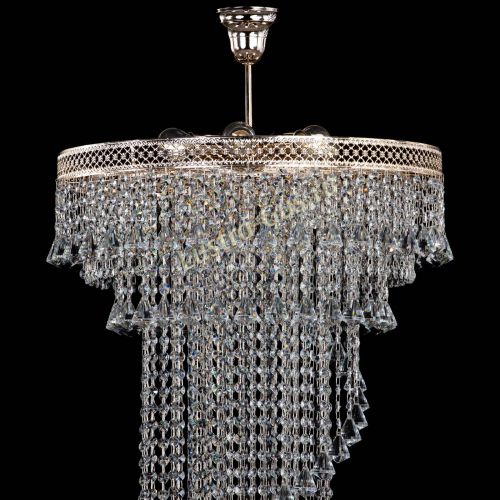 Люстра Кольцо №64 Венеция конус в Симферополе Гусь Хрустальный