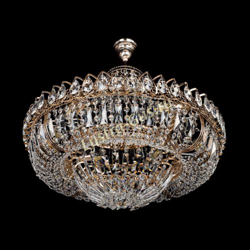 Люстра Кольцо Классика Пластинка с подвесом в Симферополе Гусь Хрустальный