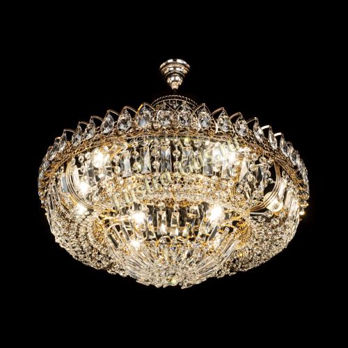 Люстра Кольцо Классика Пластинка с подвесом в Симферополе Гусь Хрустальный