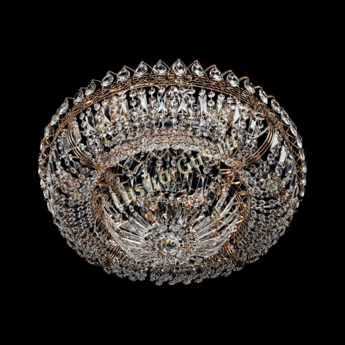 Люстра Кольцо Классика Пластинка с подвесом в Симферополе Гусь Хрустальный