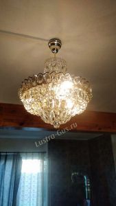 Люстра Кольцо Классика Пластинка с подвесом в Симферополе отзыв и фото покупателя