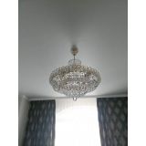 Люстра Кольцо Классика 6 ламп с подвесом в Симферополе