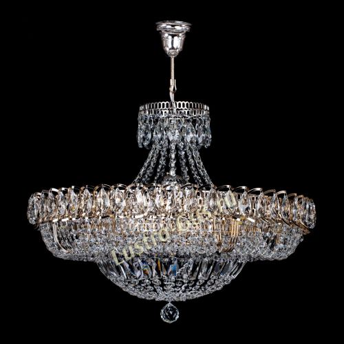 Люстра Кольцо Классика с подвесом в Симферополе Гусь Хрустальный