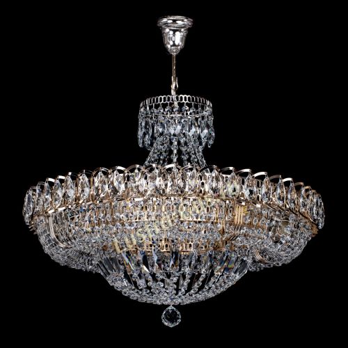 Люстра Кольцо Классика с подвесом в Симферополе Гусь Хрустальный