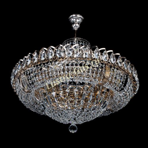 Люстра Кольцо Классика с подвесом в Симферополе Гусь Хрустальный