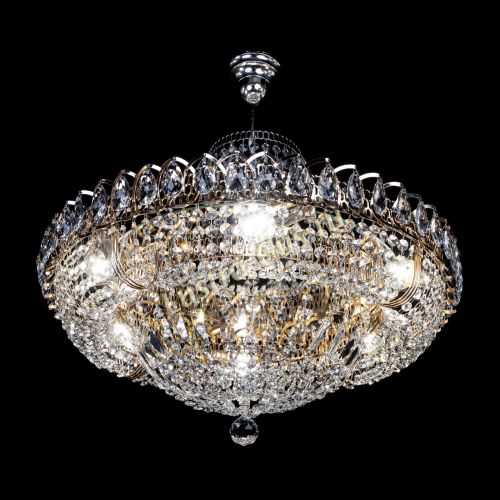 Люстра Кольцо Классика с подвесом в Симферополе Гусь Хрустальный