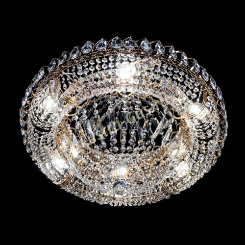 Люстра Кольцо Классика с подвесом в Симферополе Гусь Хрустальный