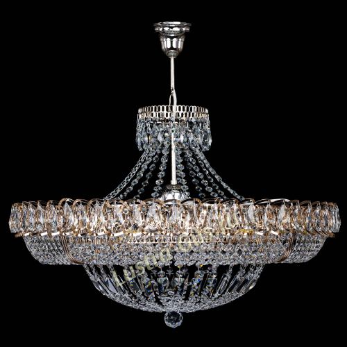 Люстра Кольцо Классика 6 ламп с подвесом в Симферополе Гусь Хрустальный