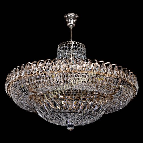 Люстра Кольцо Классика 6 ламп с подвесом в Симферополе Гусь Хрустальный