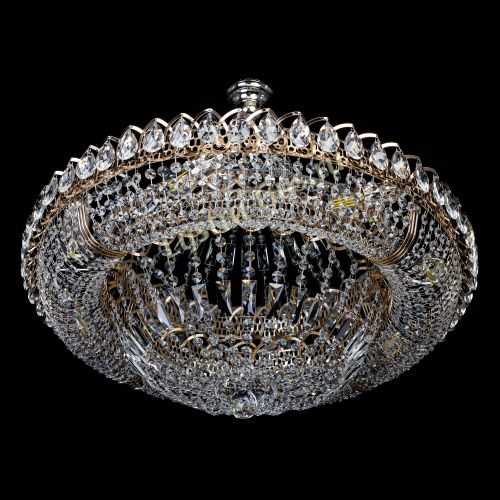 Люстра Кольцо Классика 6 ламп с подвесом в Симферополе Гусь Хрустальный