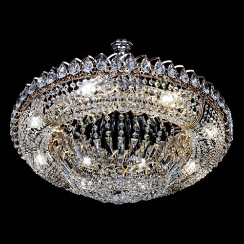 Люстра Кольцо Классика 6 ламп с подвесом в Симферополе Гусь Хрустальный