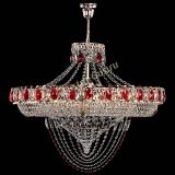 Люстра Кольцо Классика Веер №8 красная в Симферополе