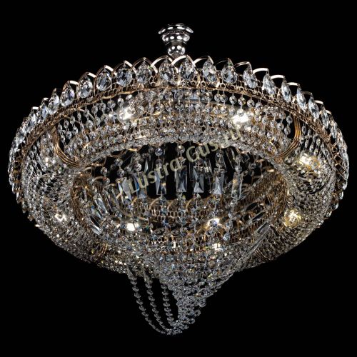 Люстра Кольцо Классика Веер №8 в Симферополе Гусь Хрустальный