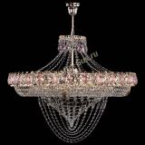 Люстра Кольцо Классика Веер №8 розовая в Симферополе