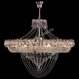 Люстра Кольцо Классика Веер №8 розовая в Симферополе