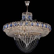 Люстра Кольцо Классика Веер №8 синяя