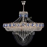 Люстра Кольцо Классика Веер №8 синяя в Симферополе