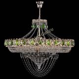 Люстра Кольцо Классика Веер №8 зеленая в Симферополе