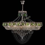 Люстра Кольцо Классика Веер №8 зеленая в Симферополе