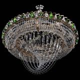 Люстра Кольцо Классика Веер №8 зеленая в Симферополе