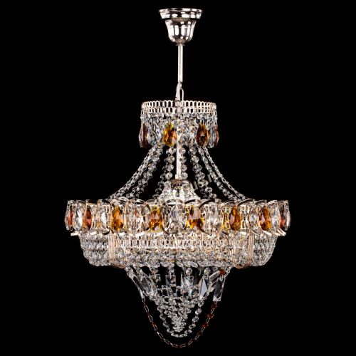 Люстра Кольцо Классика Веер чайная в Симферополе Гусь Хрустальный