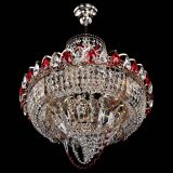 Люстра Кольцо Классика Веер красная в Симферополе