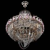 Люстра Кольцо Классика Веер розовая в Симферополе