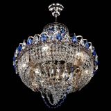 Люстра Кольцо Классика Веер синяя в Симферополе