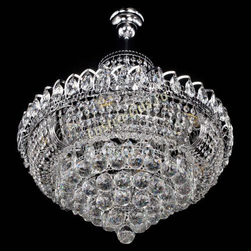 Люстра Кольцо Пирамида шар 40 подвесная в Симферополе Гусь Хрустальный