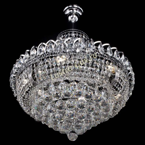 Люстра Кольцо Пирамида шар 40 подвесная в Симферополе Гусь Хрустальный