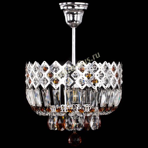 Люстра Корона №1 пластинка чайная в Симферополе Гусь Хрустальный