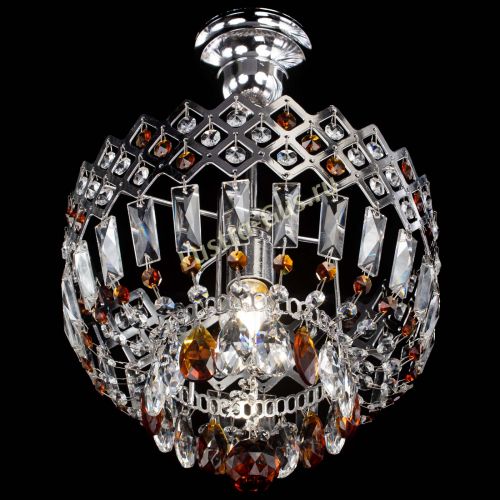 Люстра Корона №1 пластинка чайная в Симферополе Гусь Хрустальный