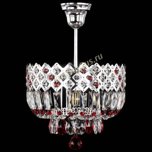 Люстра Корона №1 пластинка красная в Симферополе Гусь Хрустальный