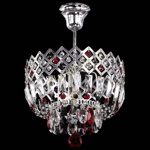 Люстра Корона №1 пластинка разноцветная в Симферополе Гусь Хрустальный