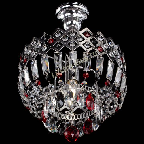 Люстра Корона №1 пластинка разноцветная в Симферополе Гусь Хрустальный