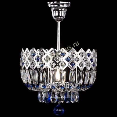 Люстра Корона №1 пластинка синяя в Симферополе Гусь Хрустальный