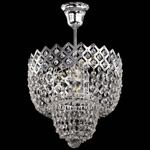 Люстра Корона №2 с подвесом в Симферополе Гусь Хрустальный