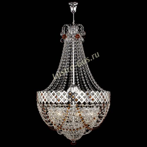 Люстра Корона №5 с подвесом Чайная в Симферополе Гусь Хрустальный