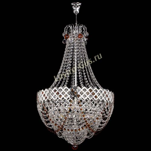 Люстра Корона №5 с подвесом Чайная в Симферополе Гусь Хрустальный