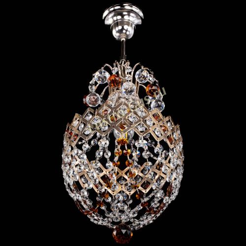 Люстра Корона №6 чайная в Симферополе Гусь Хрустальный