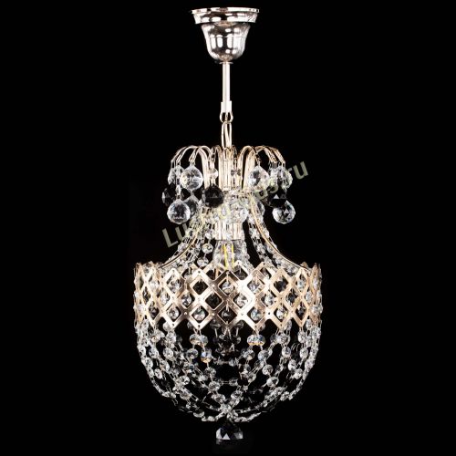 Люстра Корона №6 черная в Симферополе Гусь Хрустальный