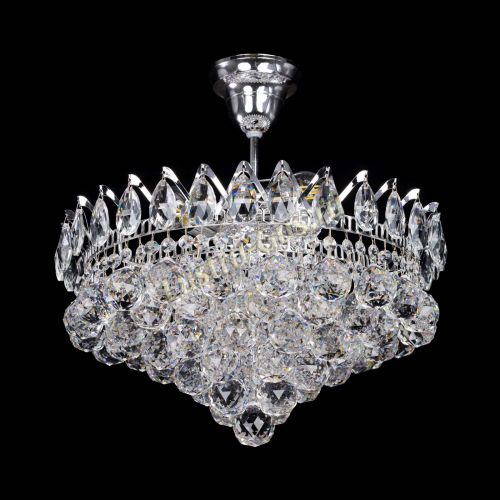 Люстра Корона Капель шар 3 лампы в Симферополе Гусь Хрустальный