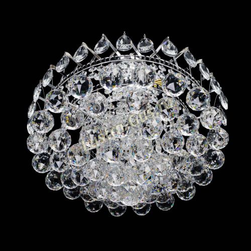 Люстра Корона Капель шар 3 лампы в Симферополе Гусь Хрустальный