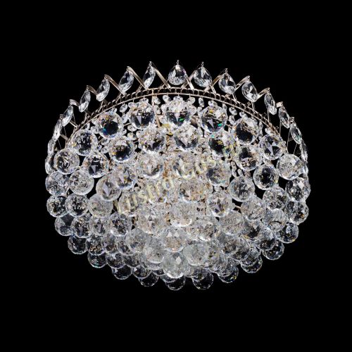 Люстра Корона Капель шар 5 ламп в Симферополе Гусь Хрустальный